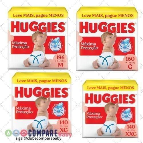 😍 Fralda Huggies Supreme Care PACOTÃO