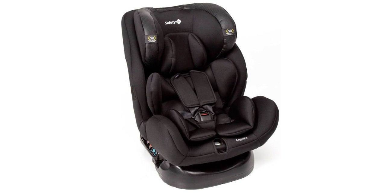 🫧 Safety 1st, Cadeirinha Multifix, 0 a 36kg, com Isofix, Black Urban