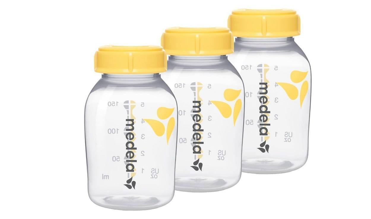 🫧 Frasco para Coleta e Armazenamento de Leite 150ml com 3 unidades, Medela