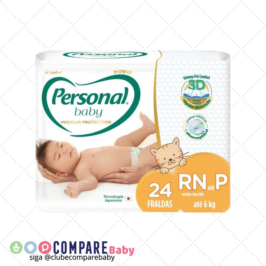 😍 Personal Baby Premium Protection P 24 unidades