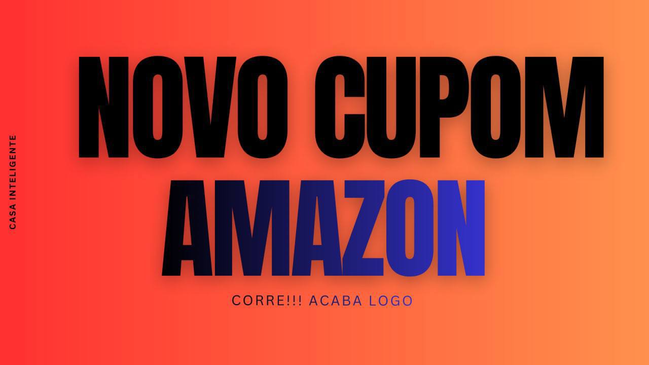 🟣 NOVO CUPOM AMAZON!