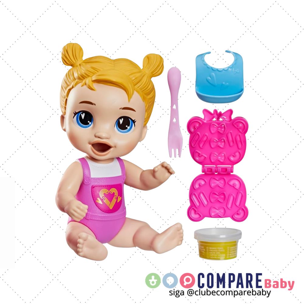 😍 BONECA BA ALIMENTAR O BEBÊ HARPER