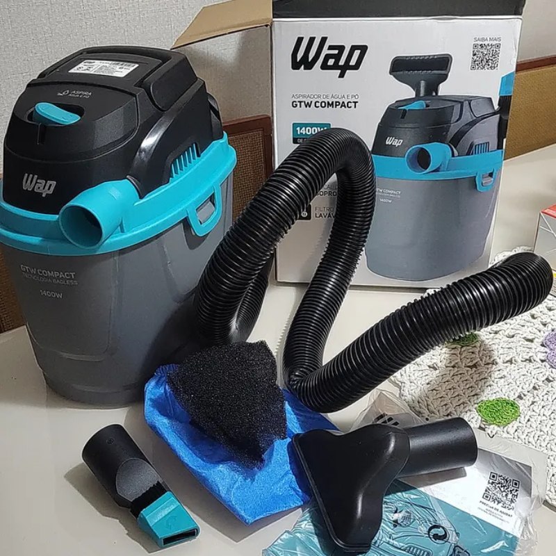 PARTIU ROLE COM ✅ ASPIRADOR DE PÓ E LÍQUIDO PORTÁTIL WAP
