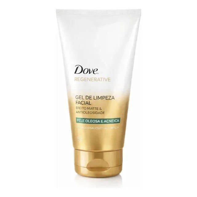 🛍️ Dove Gel Limpeza Facial Matte 150ml Oleosa Dia/noite