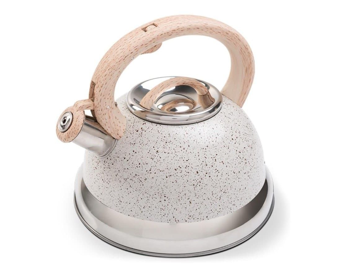 Chaleira com Apito 2,7L com Indução Roma - Brinox Vanilla - Para todos os tipos de fogões!