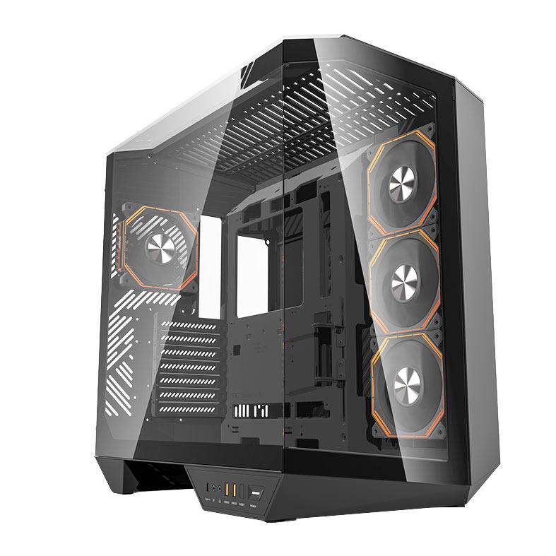 🛍️ Gabinete Gamer Aigo Darkflash Arcee DY470 ARGB FullTower Lateral de Vidro C/4 Fans Pre