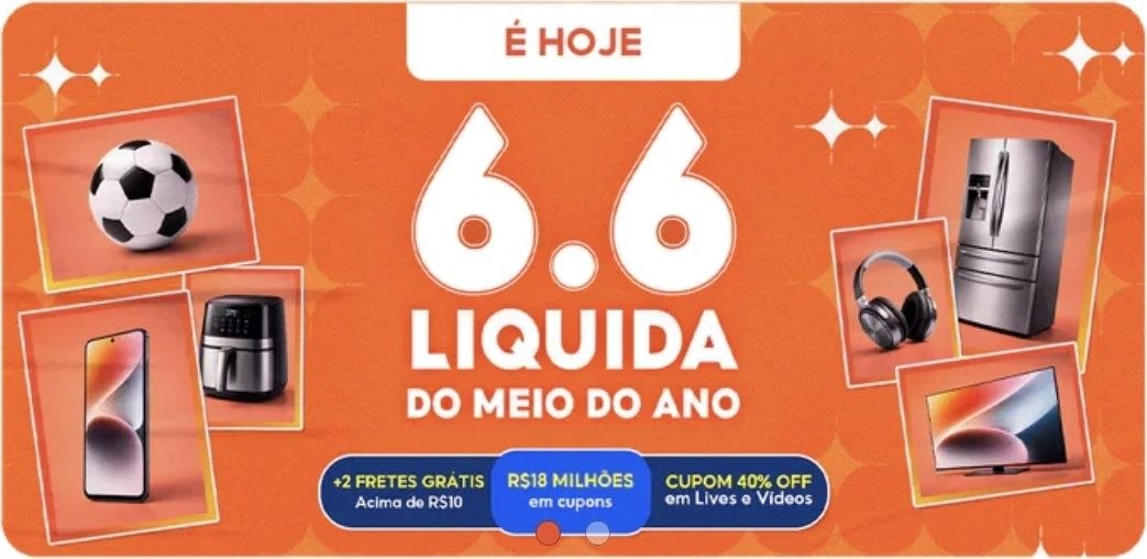 ‼️Começou o 6.6 na Shopee‼️