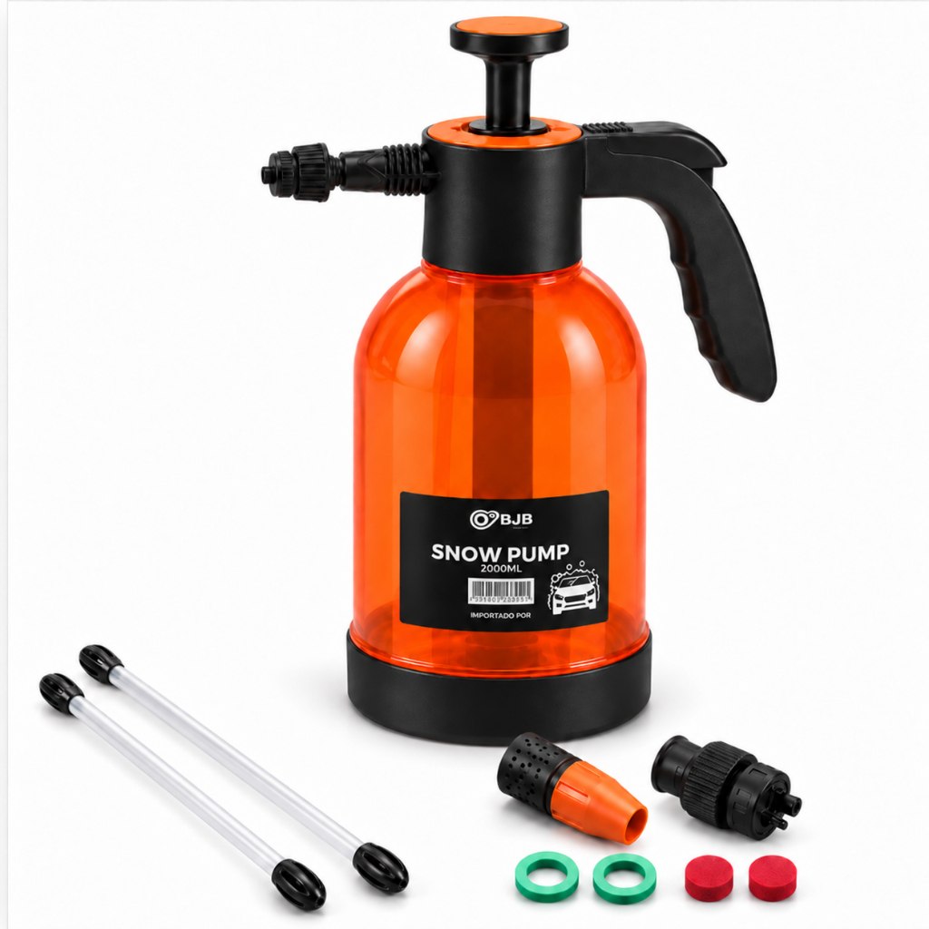 🔥 Snow Foam Pulverizador Espuma Manual 3 Em 1, 2000ml Profissional Premium - BJB Equipame