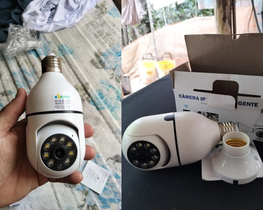 MANO, ATÉ A LÂMPADA AGORA TÁ DE OLHO NA SUA CASA! 😂