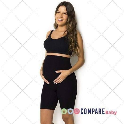 😍 Short Gestante Trifil Bermuda Alta Sustentação Modeladora Conforto Sem Costura Cós Alto