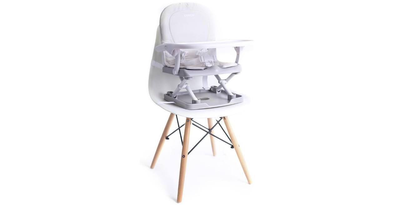🫧  Cosco Kids, Cadeira de Refeição Portátil Pop, Bege