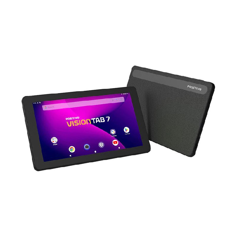 📱Tablet Positivo Vision TAB 7 64GB 3GB 7” Preto