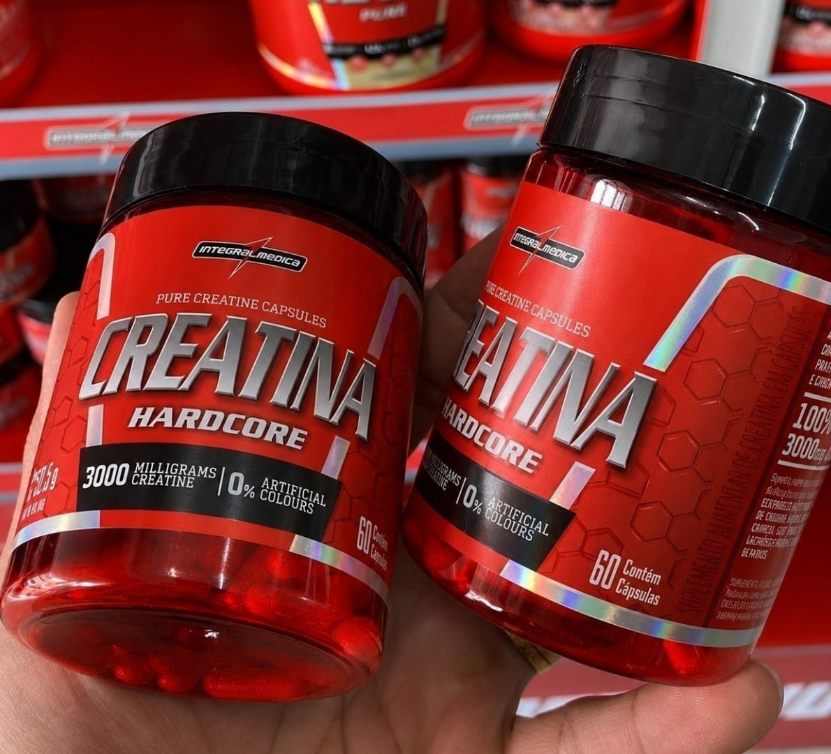 💪 CREATINA HARDCORE INTEGRALMEDICA GELADAAAAA PRA REFRESCAR