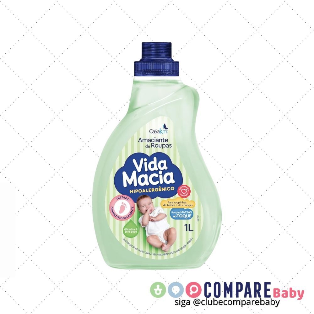 😍 Vida Macia Amaciante Glicerina & Erva Doce 1L