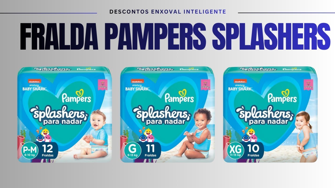 🫧 Fralda Pampers Splashers