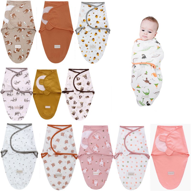 🛍️ Small Charutinho Swaddle-Cueiro Ajustável com Velcro/Confortável e Prático para Recém-
