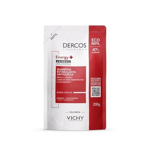 🆘Vichy Dercos Energy+ Refil Shampoo Antiqueda Estimulante com Aminexil 1.5%, Niacinamida