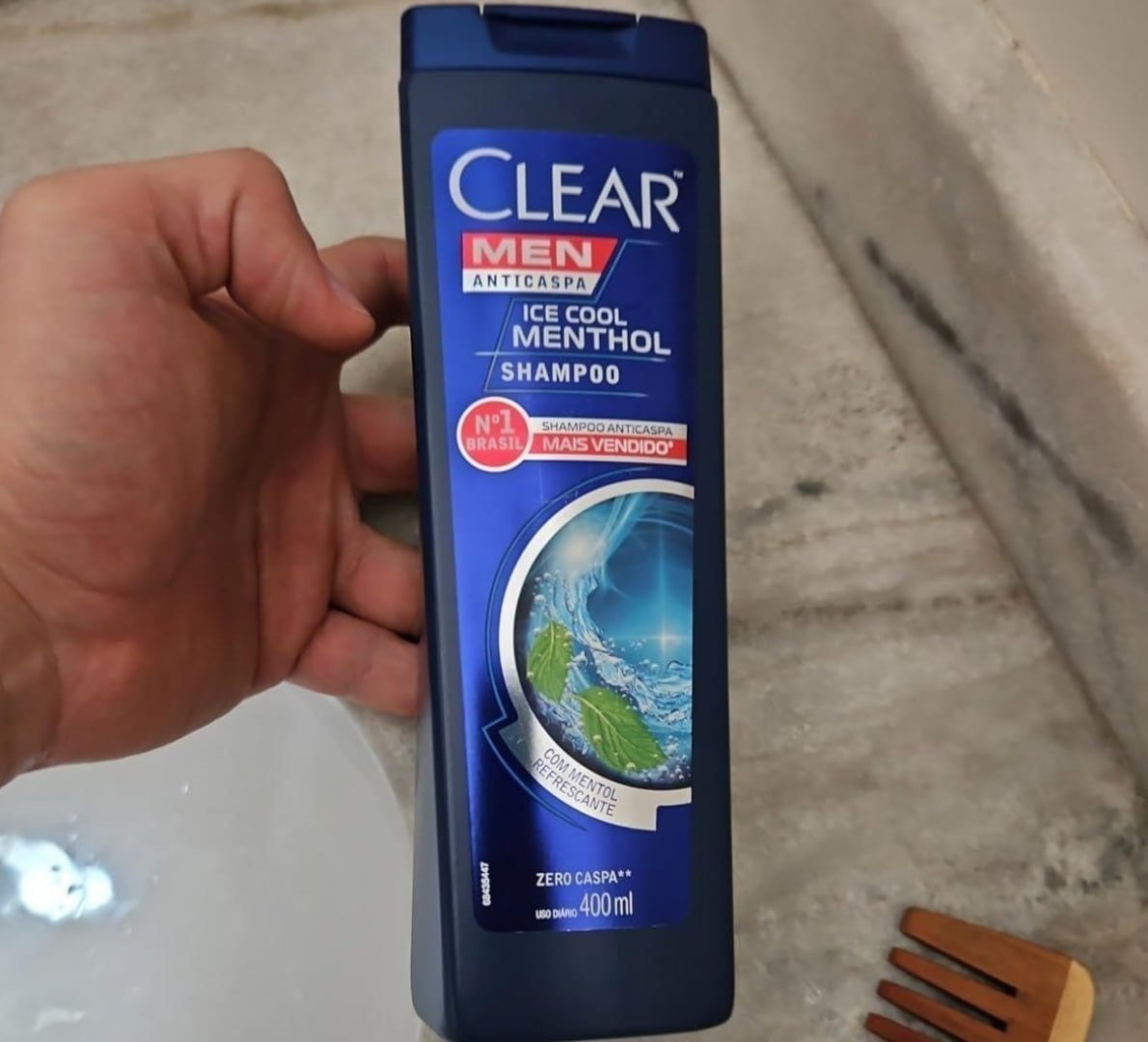 MANO ESSE 🫧 CLEAR SHAMPOO MEN ANTICASPA ICE RESOLVE TUDO