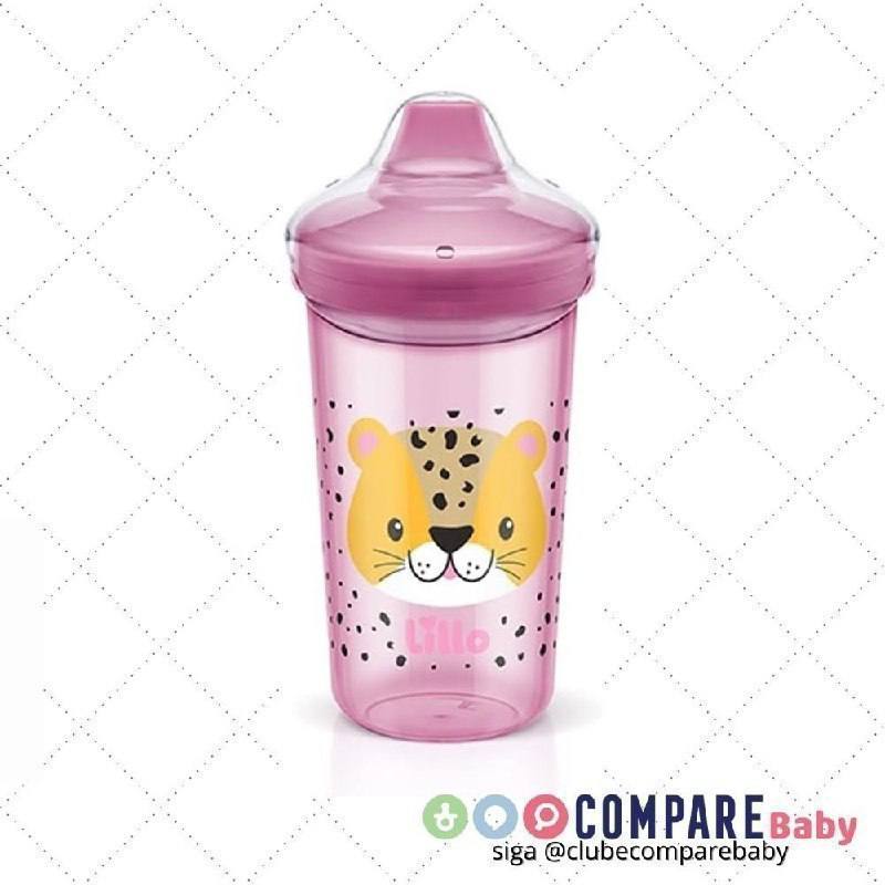 😍 Copo de transição Antivazamento 320ml Eco MAX Onça Lillo
