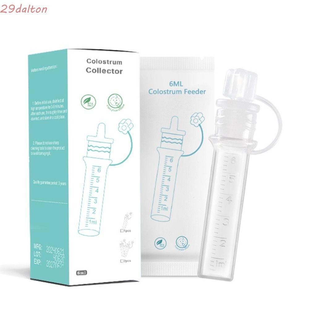 🛍️ Coleção De Leite Materno DALTON , Coletor De Colostro De 6ml Fácil De Limpar , Auxílio
