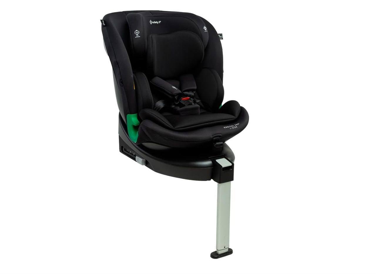🫧  Cadeirinha Safety 1st, Orbital 360 i-Size, com Isofix, 0 até 12 anos,Black