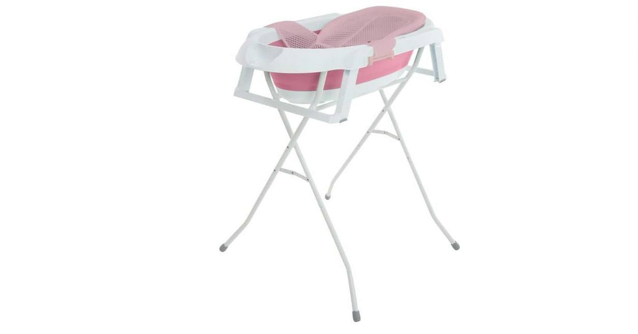 🫧 Safety 1st Banheira Smile com Suporte – Pink