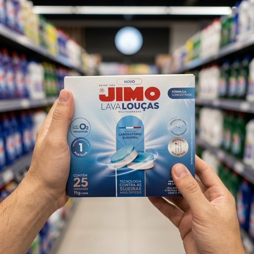 JIMO Lava Louça Multicamadas Detergente Concentrado para Máquinas de Lavar Louças Desengor