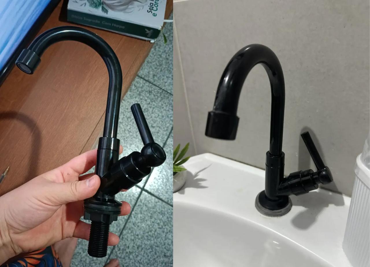 TORNEIRA PRETA, A VERDADEIRA DIVA DO BANHEIRO! 💅