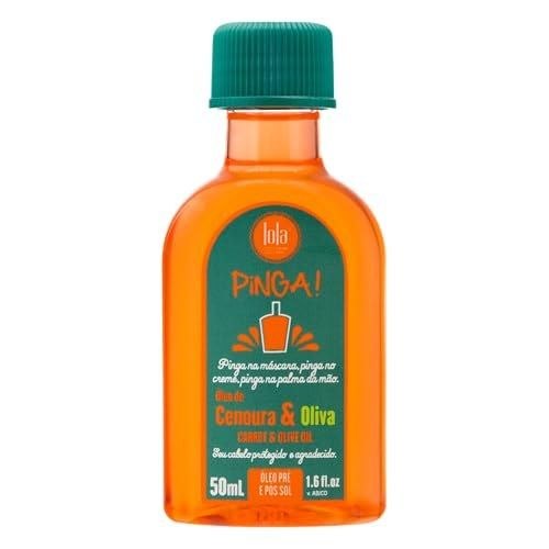 🛍️ Pinga Cenoura e Oliva Óleo 50ml , Lola Cosmetics