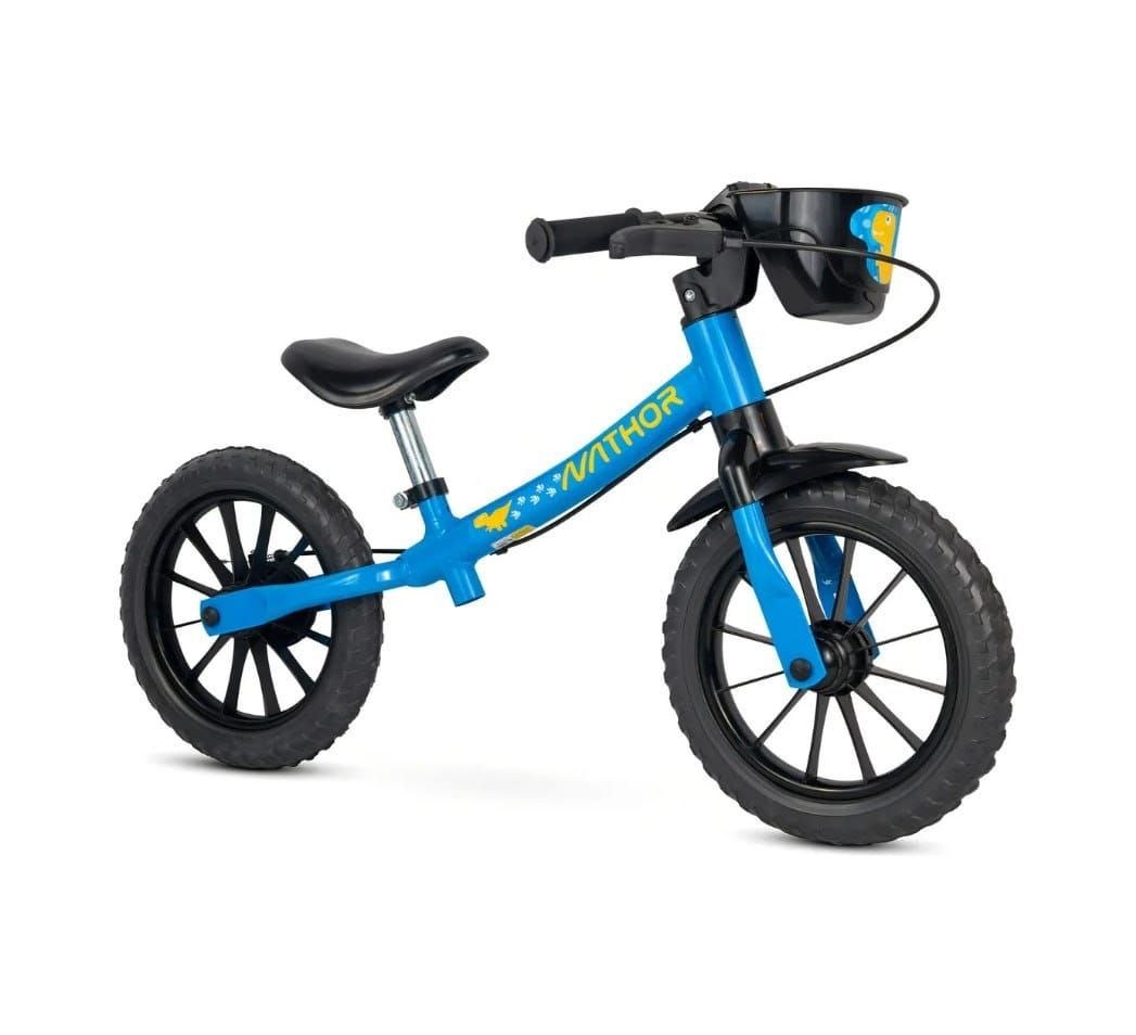 Bicicleta Equilíbrio Balance Azul Nathor