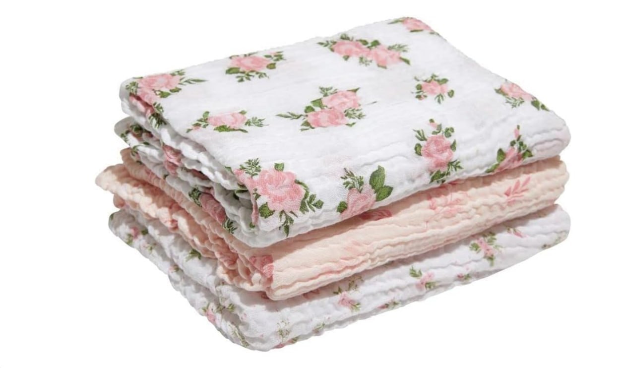 🫧 Papi Textil Cueiro Swaddle Soft Bamboo Mami 1,20M X 1,20M Contem 03 Unidades