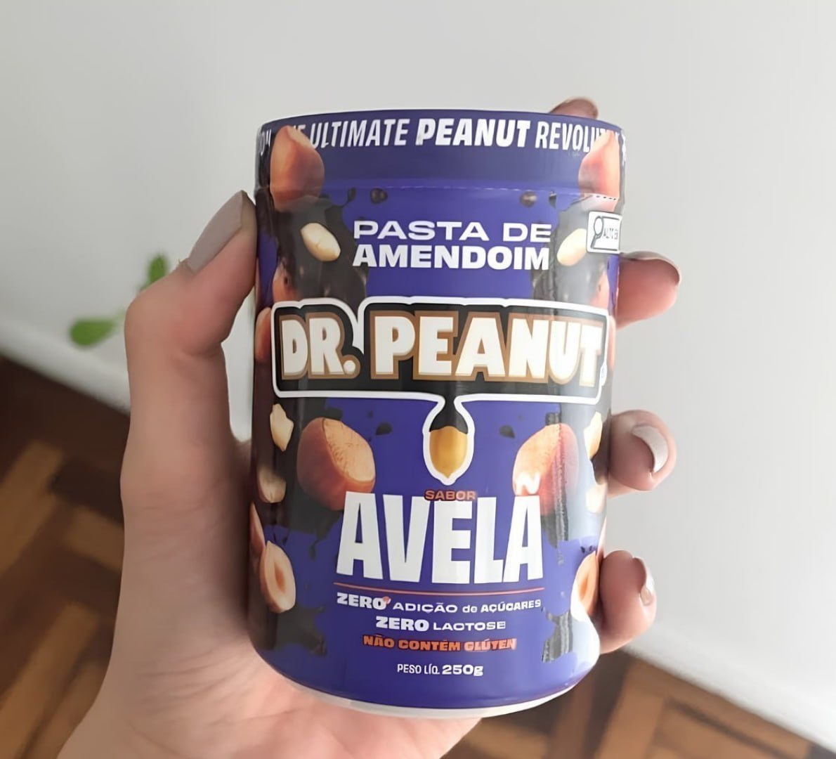🥜 PASTA DE AMENDOIM COM WHEY DR. PEANUT PRA CE FICAR BOM