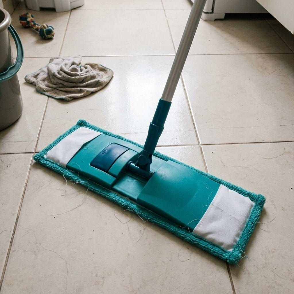 Mop Flat com Refil Microfibra e Cabo Telescópico Flash Limp MOP7657