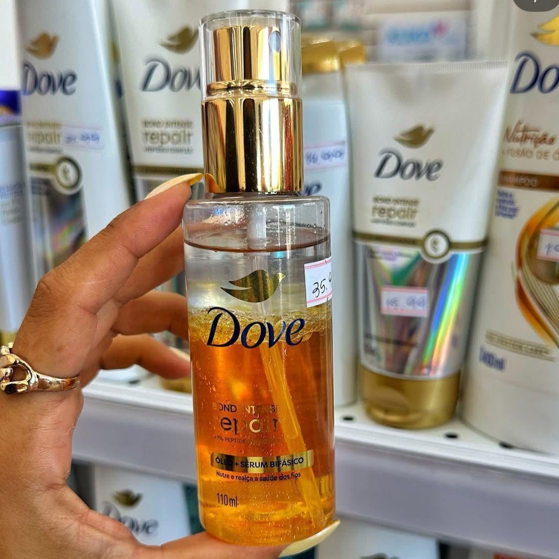CABELO BRILHOSO? É SÓ NÃO ESQUECER O SEU AZEITE DOVE! ✨