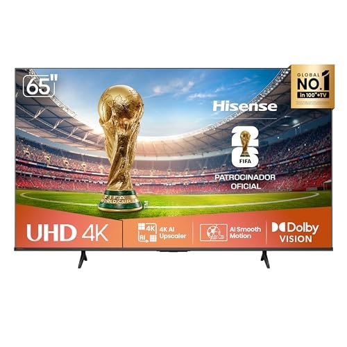 🛍️ Hisense Smart TV 4K 65" Polegadas 65A6NV