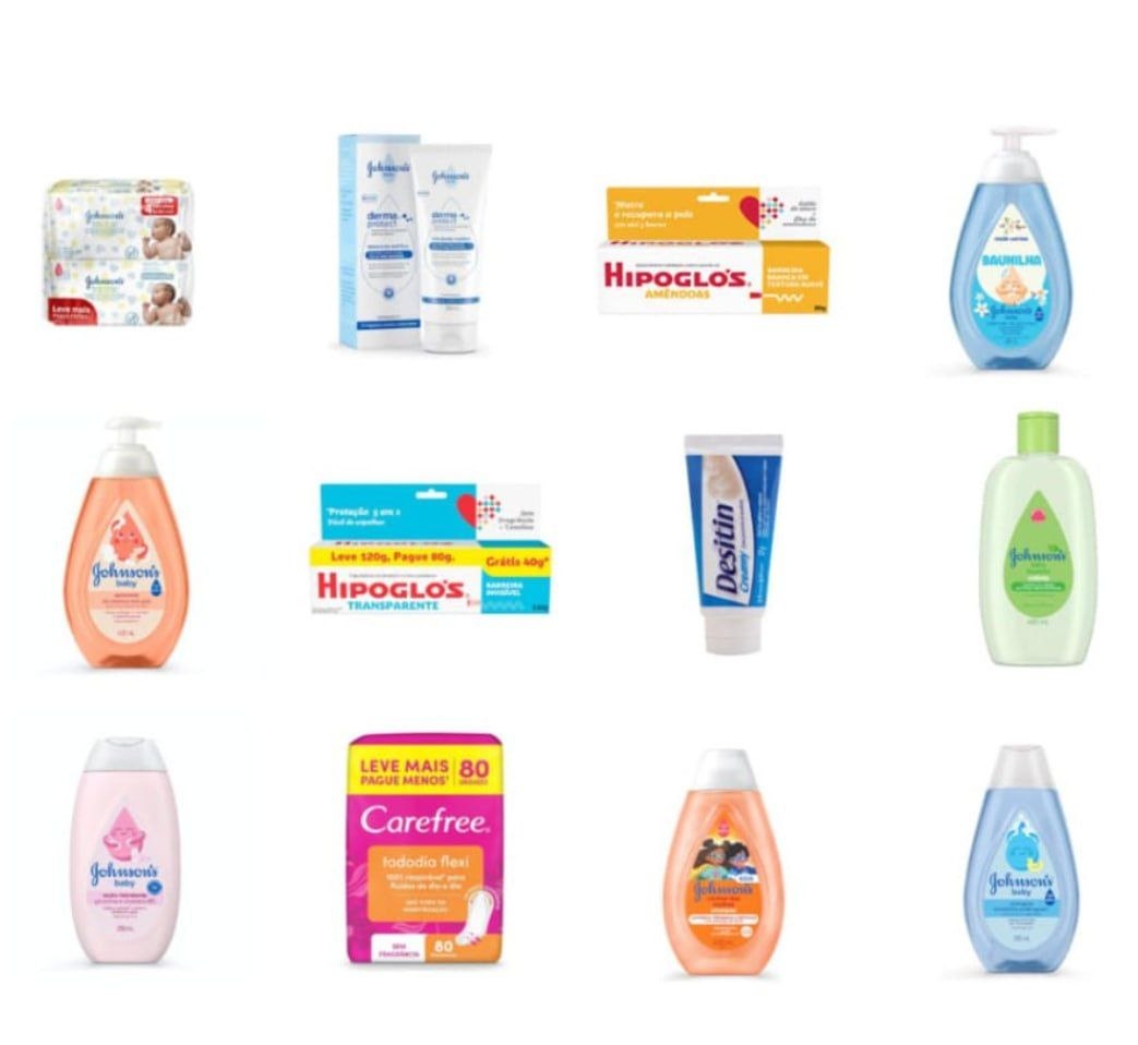 Seleção com 20% off em Higiene e Beleza