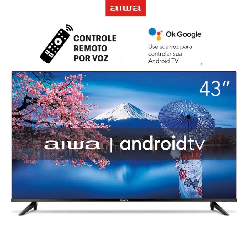 📺 Smart TV Aiwa 43" Full HD Android TV