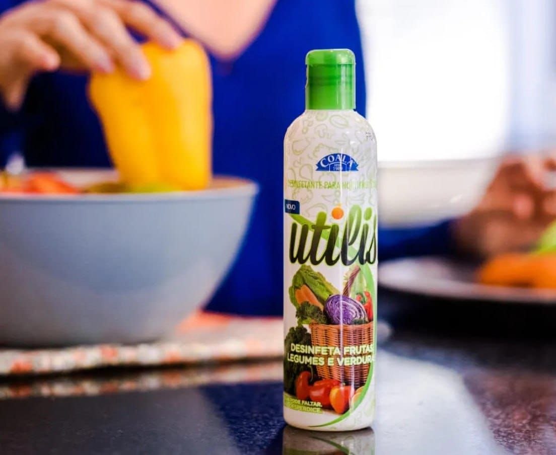Desinfetante para Frutas Verduras Legumes Coala Utilis 300ml