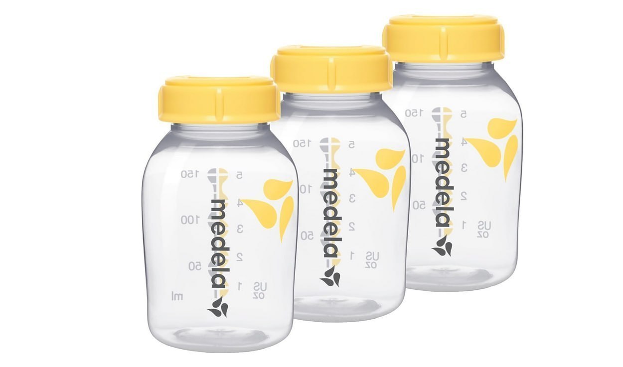 🫧 Frasco para Coleta e Armazenamento de Leite 150ml com 3 unidades, Medela