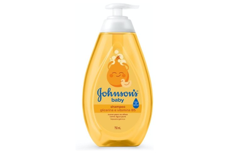 🫧  Johnson's Baby Shampoo Glicerina Para Bebê, 750ml