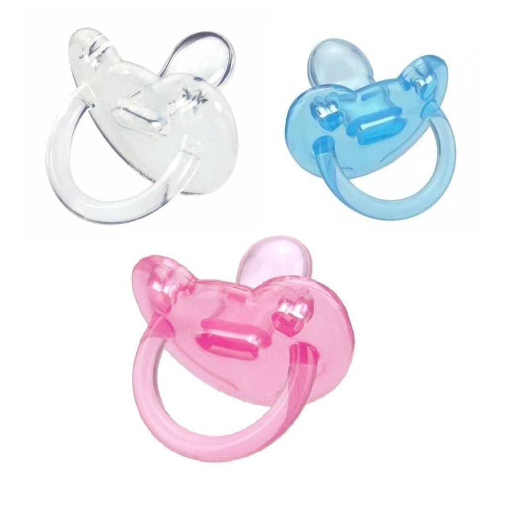 🛍️ Chupeta Transparente Soft 100% Silicone Pepeta (0125)