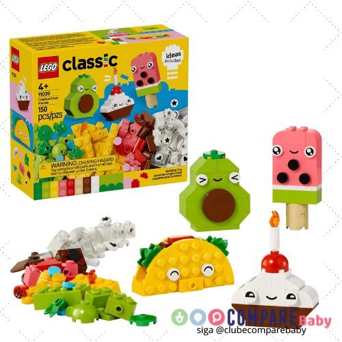 😍 LEGO Classic Amigos Criativos da Comida 11039
