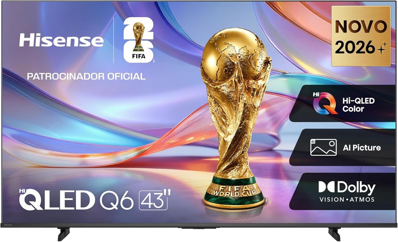 IMAGEM QLED COM DOLBY VISION E ATMOS