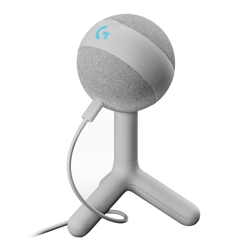 🛍️ Microfone Condensador Gamer Logitech G Yeti Orb com RGB LIGHTSYNC, Captação Cardioide,