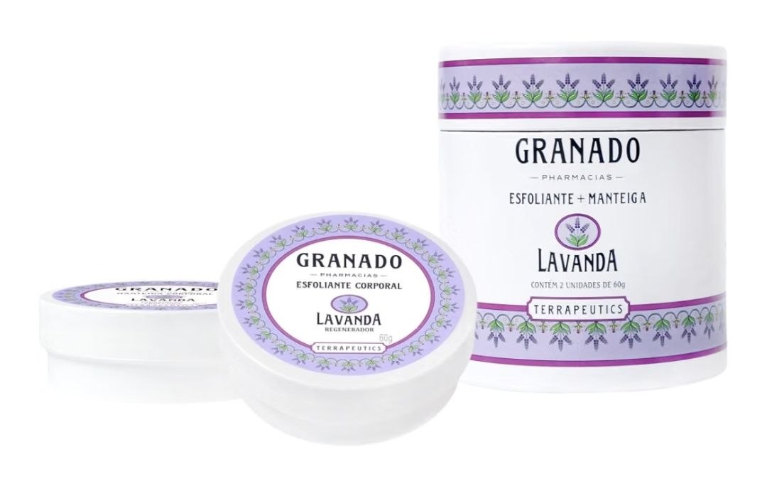 Granado Kit Terrapeutics Manteiga e Esfoliante, Lavanda, 60g