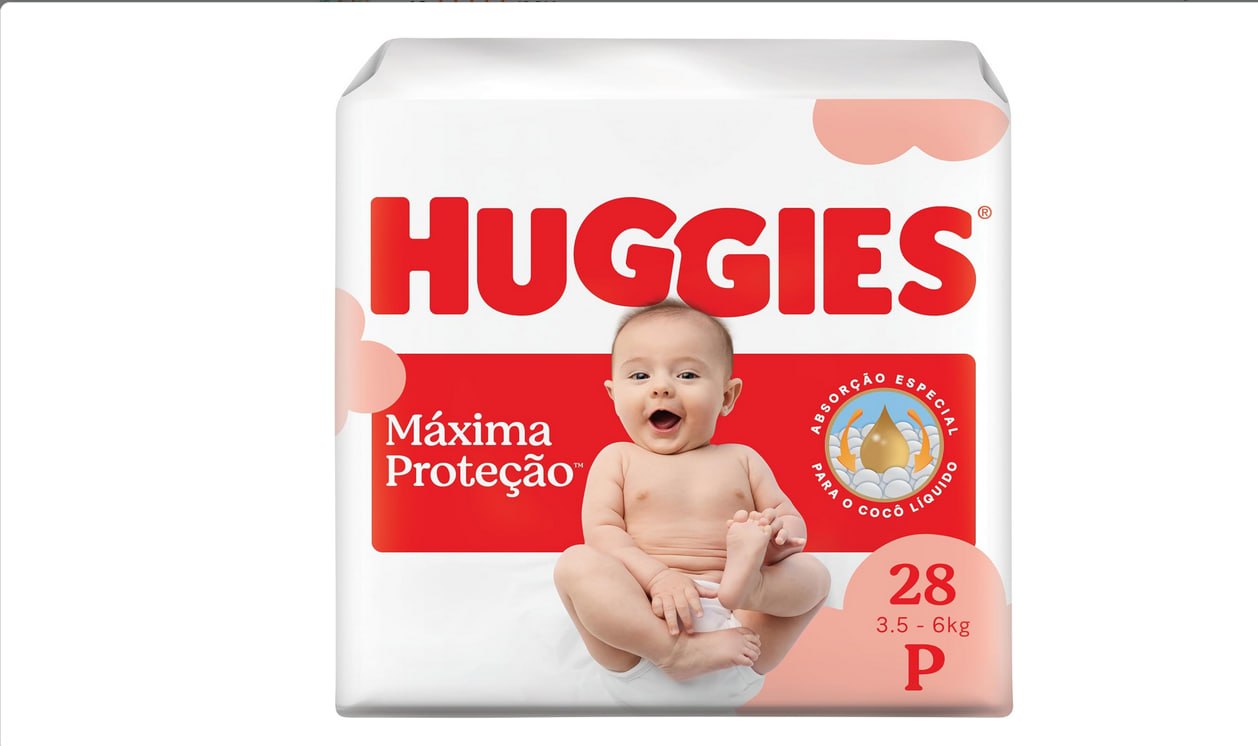 🫧 Huggies Fralda Supreme Care P 28 Un