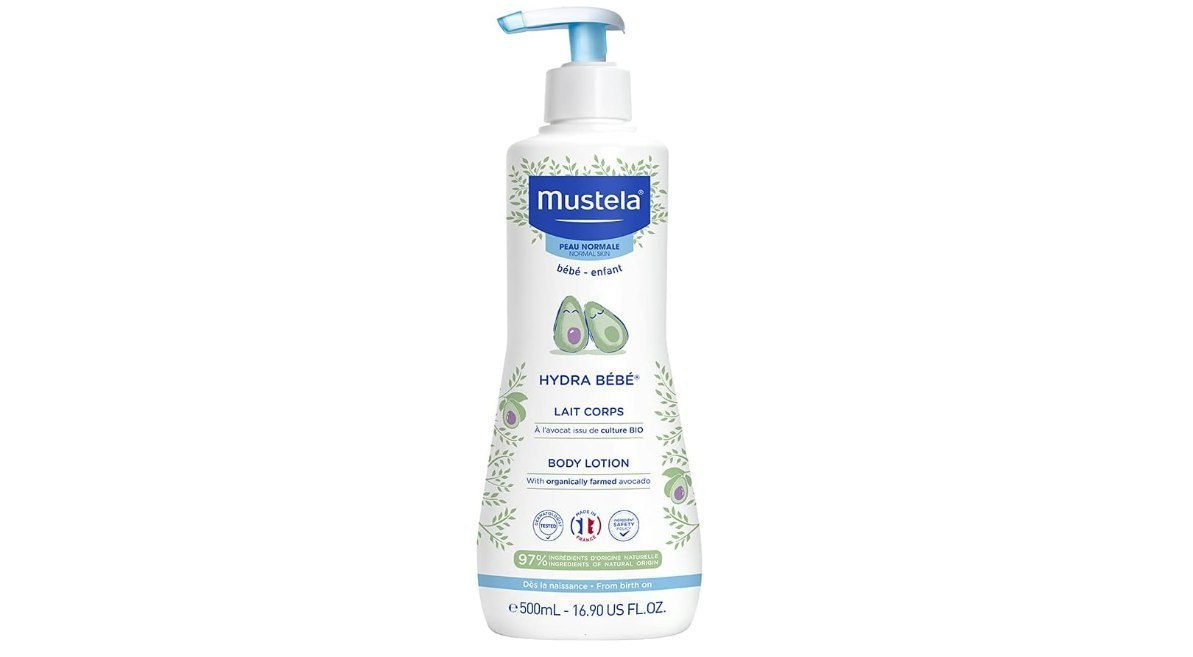 🫧 Mustela Bebê Hydra Com Abacate Orgânico 500ml
