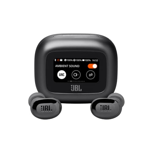 🛍️ JBL, Fone de Ouvido Bluetooth, Live Buds 3, Intra Auricular, Sem Fio, Com Tela de 1.45