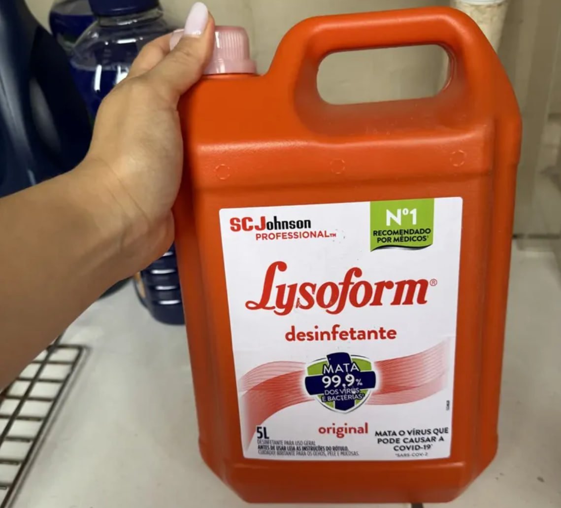 LYSOFORM: DESINFETANDO MAIS QUE FOFOQUEIRO DE PLANTÃO.