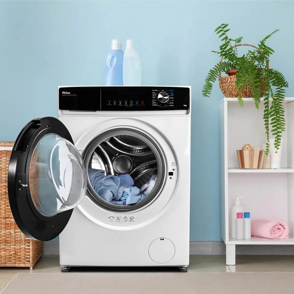 🛍 Lava e Seca Philco Pls11b Lavagem 10kg Invertplus Branco